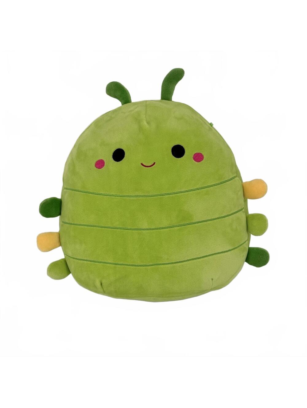 Squishmallows Kellytoy Green Caterpillar Plush Stuffed Animal Toy